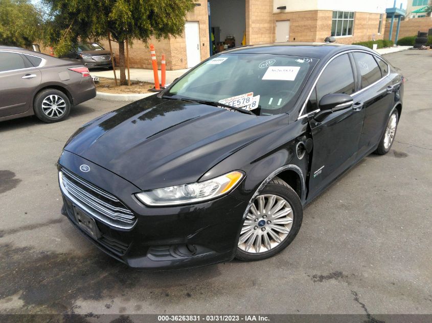 2014 FORD FUSION ENERGI SE LUXURY - 3FA6P0PU7ER329726