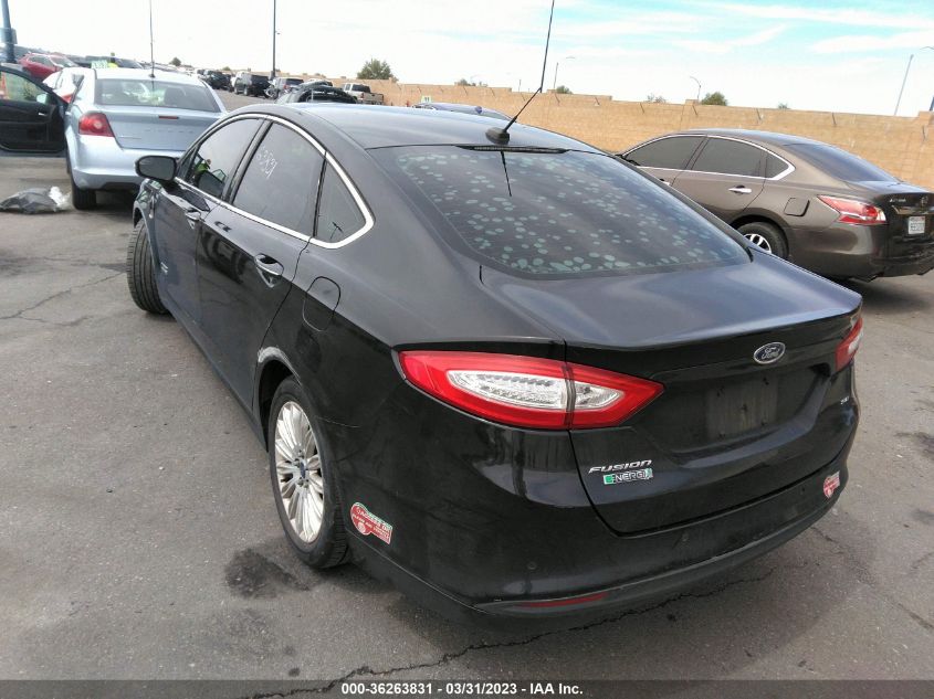 2014 FORD FUSION ENERGI SE LUXURY - 3FA6P0PU7ER329726