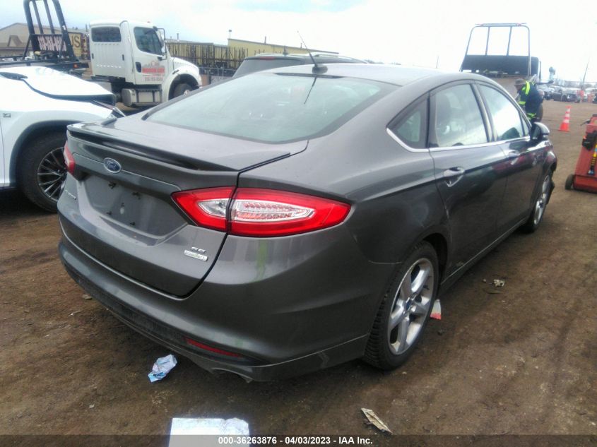 2014 FORD FUSION SE - 3FA6P0HR4ER290555