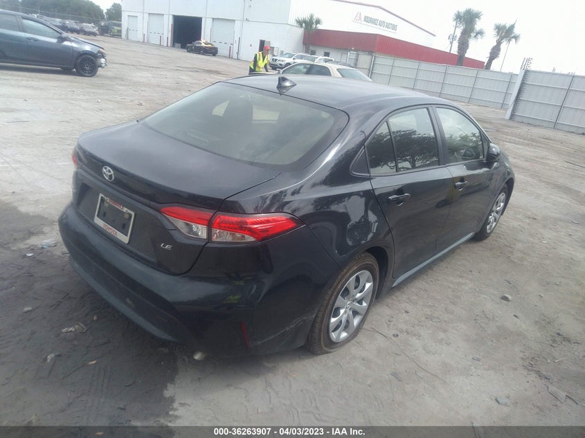 VIN JTDEPMAE4NJ216891 2022 TOYOTA COROLLA LE