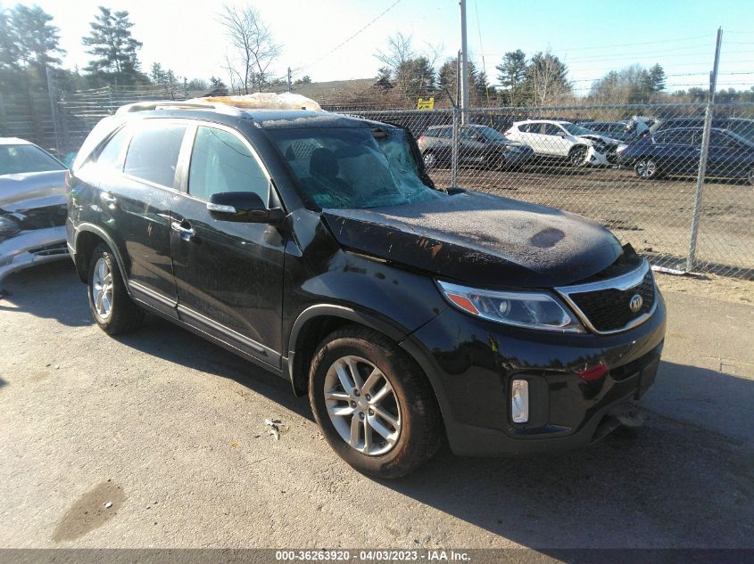 2015 KIA SORENTO LX - 5XYKT4A6XFG657076