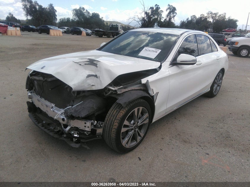VIN 55SWF4JB0JU255507 2018 MERCEDES-BENZ C-CLASS C 300