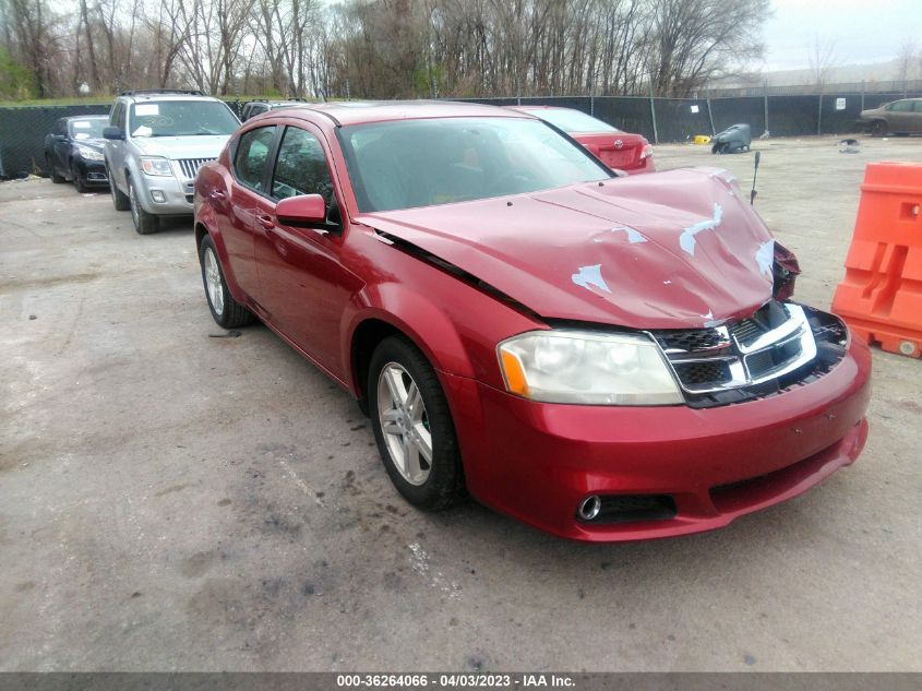 2014 DODGE AVENGER SXT - 1C3CDZCB2EN233718