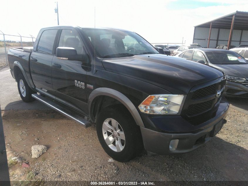 2013 RAM 1500 OUTDOORSMAN - 1C6RR7LT9DS641936