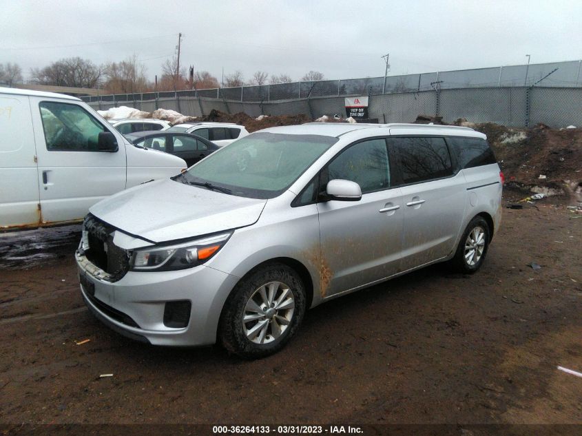 2015 KIA SEDONA LX - KNDMB5C19F6038586