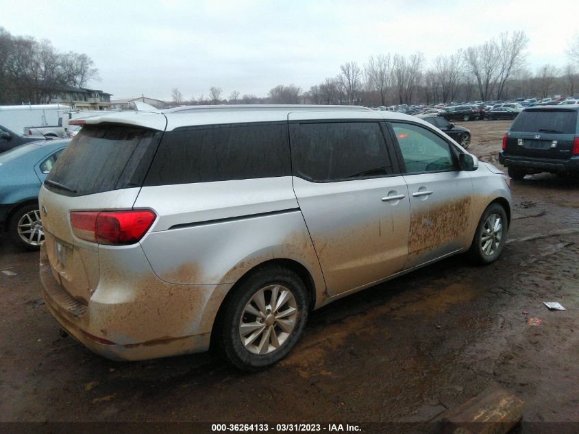 2015 KIA SEDONA LX - KNDMB5C19F6038586
