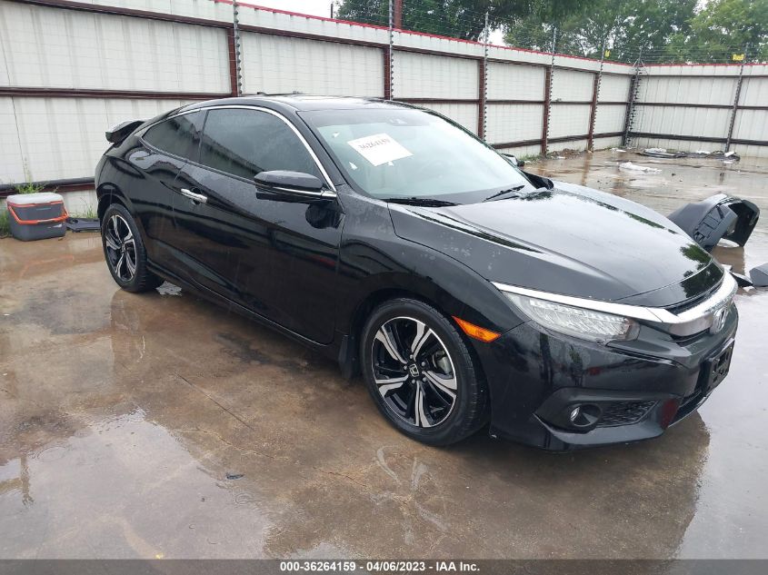 2016 HONDA CIVIC COUPE TOURING - 2HGFC3B9XGH357014