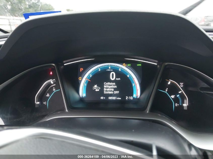 2016 HONDA CIVIC COUPE TOURING - 2HGFC3B9XGH357014