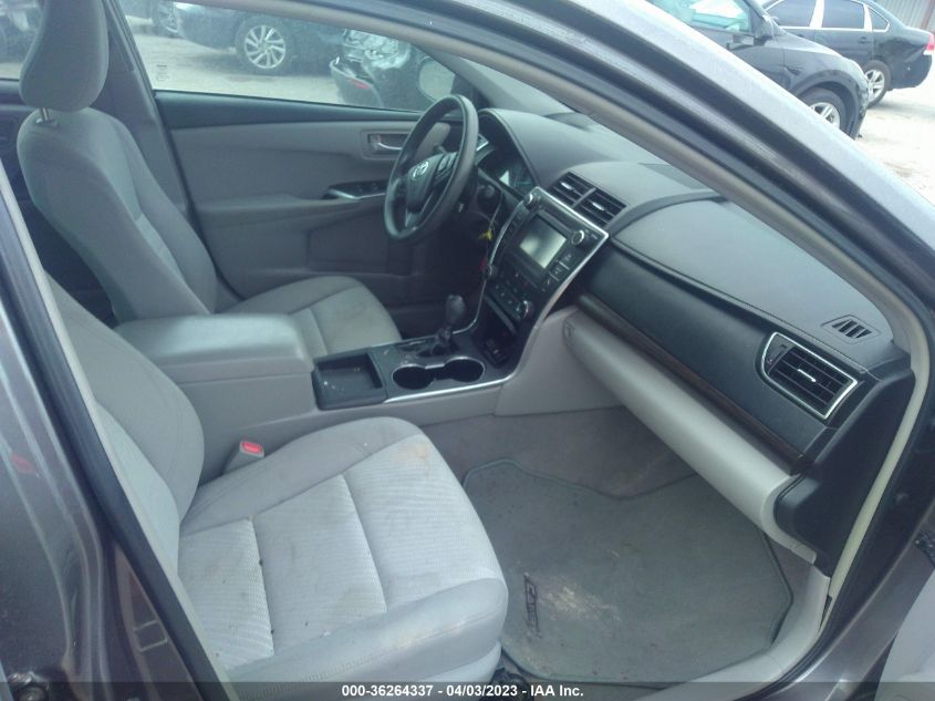 2015 TOYOTA CAMRY XLE/SE/LE/XSE - 4T4BF1FK6FR488122