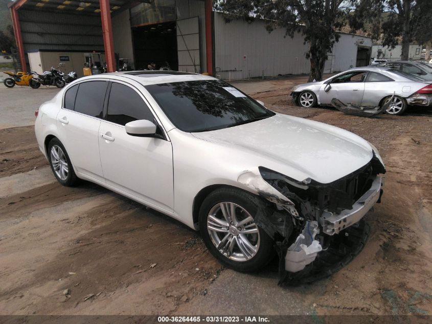 2013 INFINITI G37 SEDAN JOURNEY - JN1CV6AP5DM725138