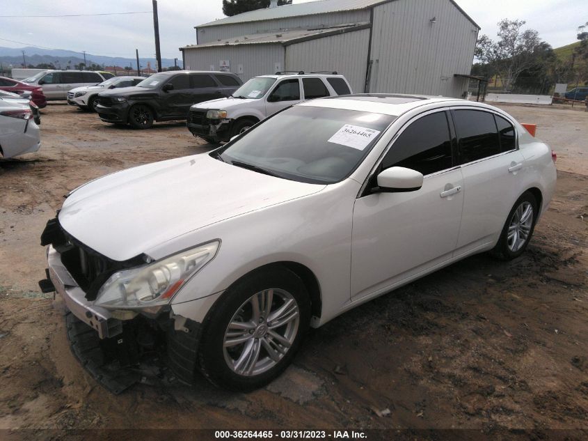 2013 INFINITI G37 SEDAN JOURNEY - JN1CV6AP5DM725138
