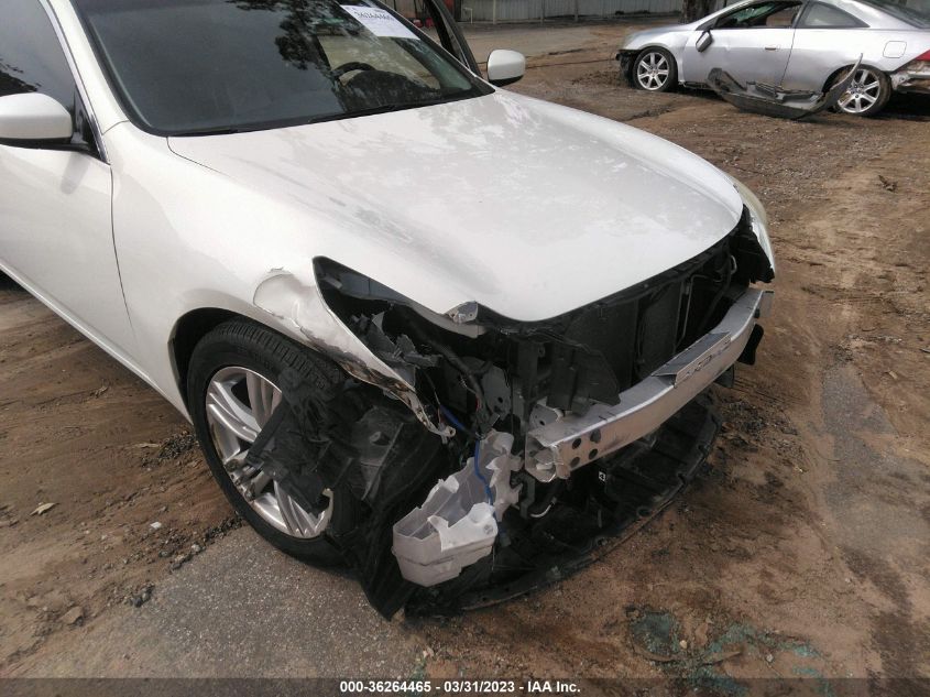 2013 INFINITI G37 SEDAN JOURNEY - JN1CV6AP5DM725138