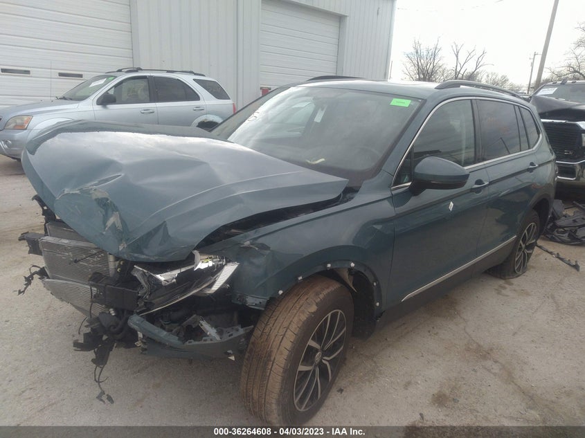 VIN 3VV2B7AX2MM108857 2021 VOLKSWAGEN TIGUAN SE/SE R-LINE BLACK/SEL