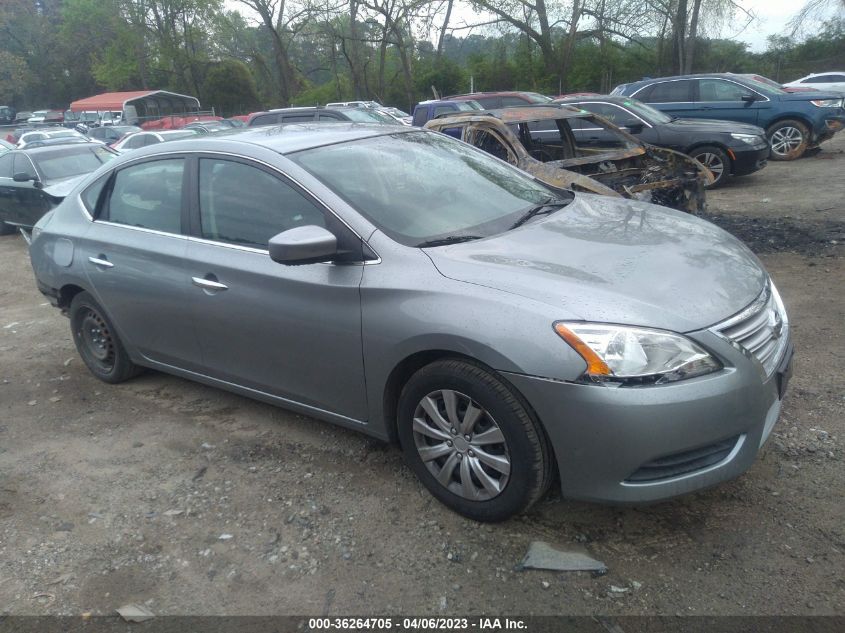 2014 NISSAN SENTRA S - 3N1AB7AP1EY235963