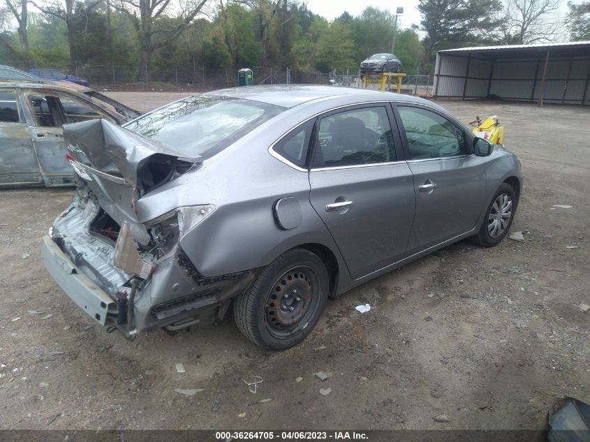 2014 NISSAN SENTRA S - 3N1AB7AP1EY235963