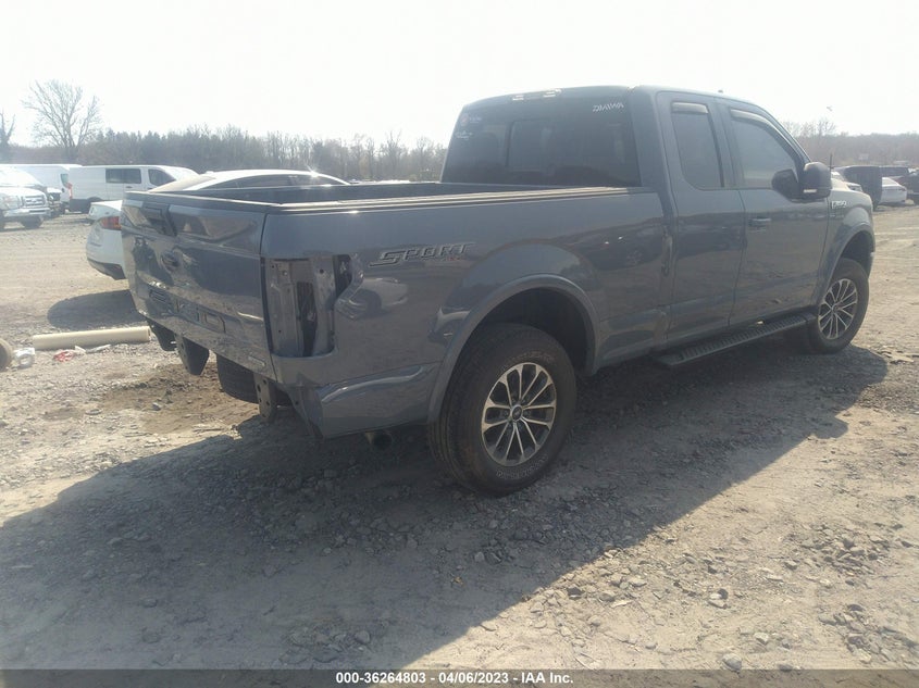 VIN 1FTEX1EPXKKD67637 2019 FORD F-150 XL/XLT/LARIAT