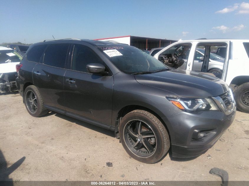 2017 NISSAN PATHFINDER SV - 5N1DR2MN6HC647694