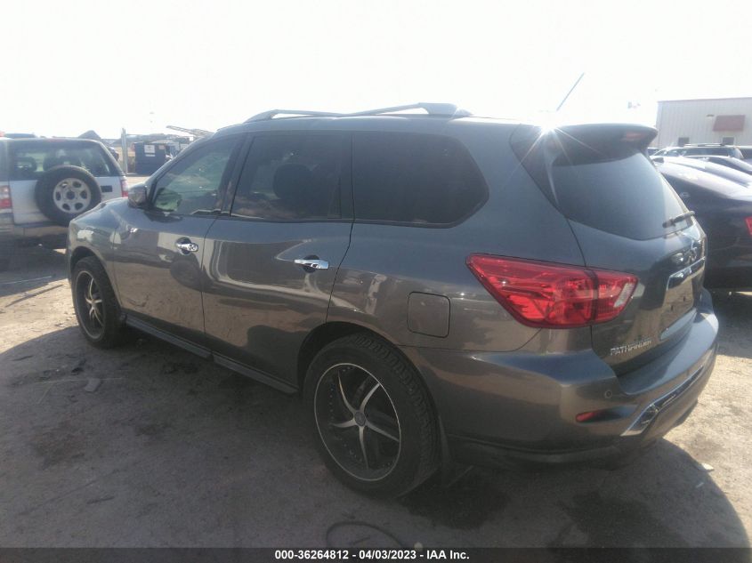 2017 NISSAN PATHFINDER SV - 5N1DR2MN6HC647694