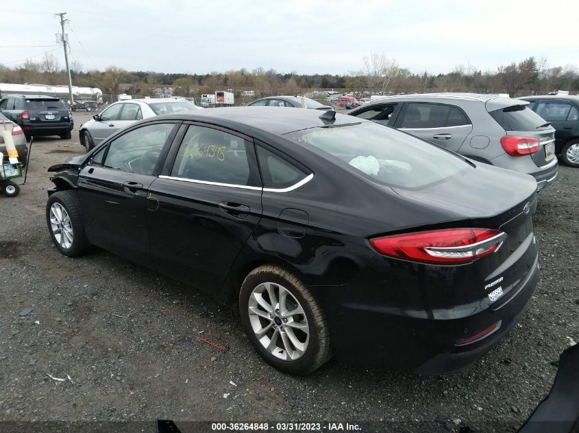 2019 FORD FUSION SE - 3FA6P0HD8KR194430