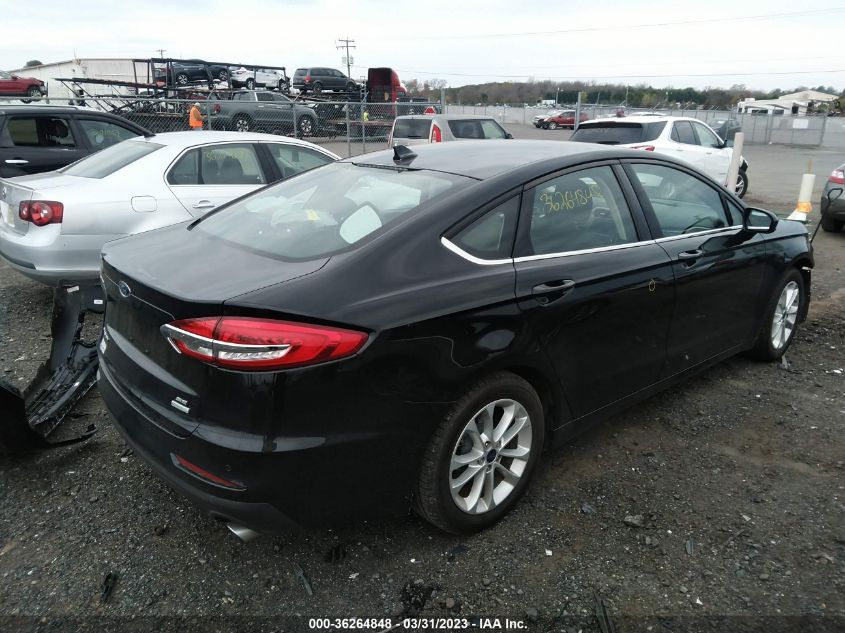 2019 FORD FUSION SE - 3FA6P0HD8KR194430