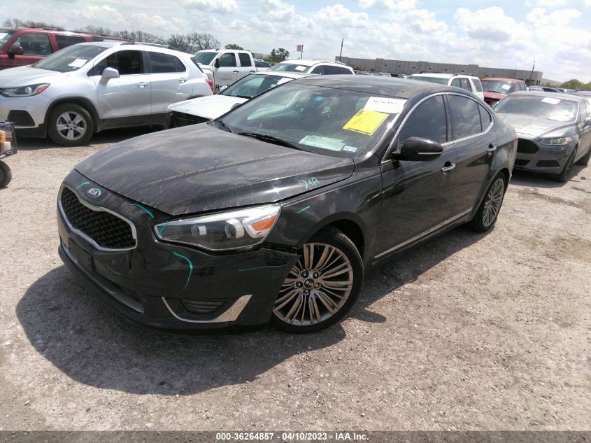 2014 KIA CADENZA LIMITED - KNALN4D71E5144676