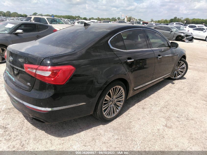 2014 KIA CADENZA LIMITED - KNALN4D71E5144676