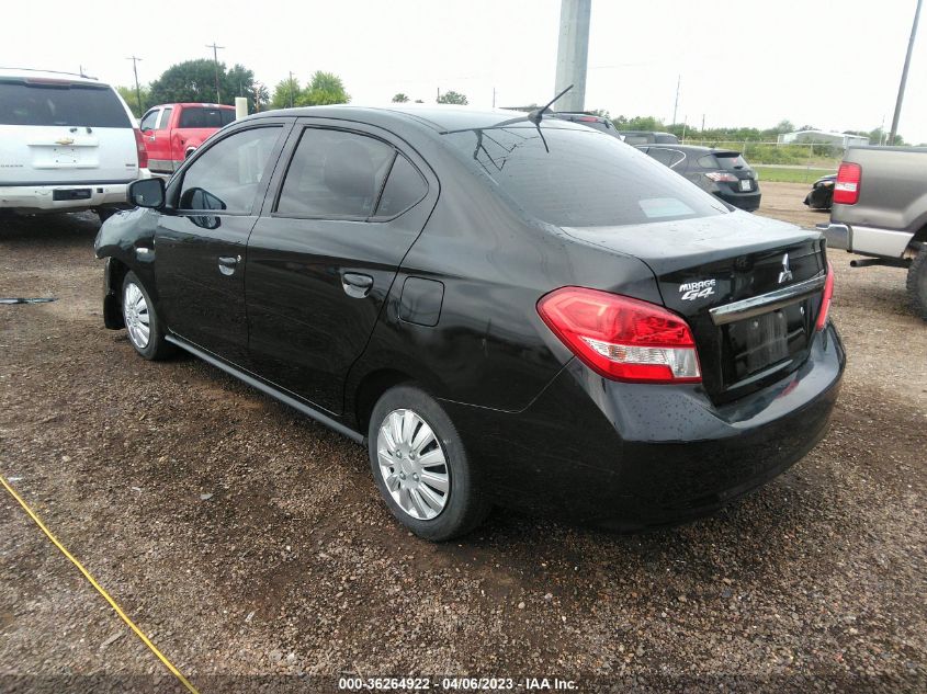 2020 MITSUBISHI MIRAGE G4 ES - ML32F3FJ7LHF13511