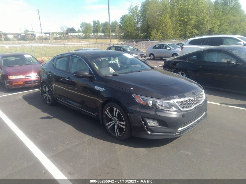 2014 KIA OPTIMA HYBRID EX - KNAGN4AD5E5068892
