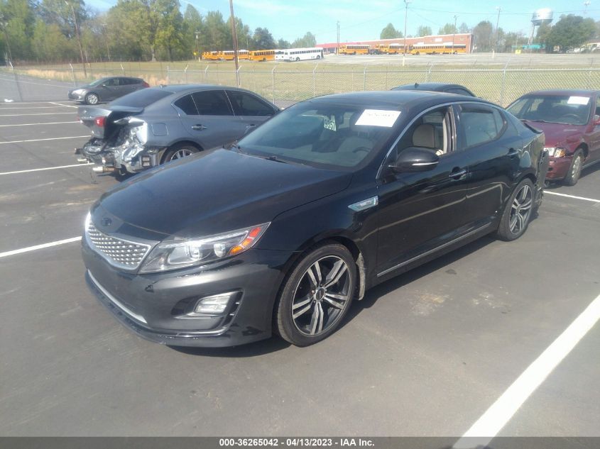 2014 KIA OPTIMA HYBRID EX - KNAGN4AD5E5068892