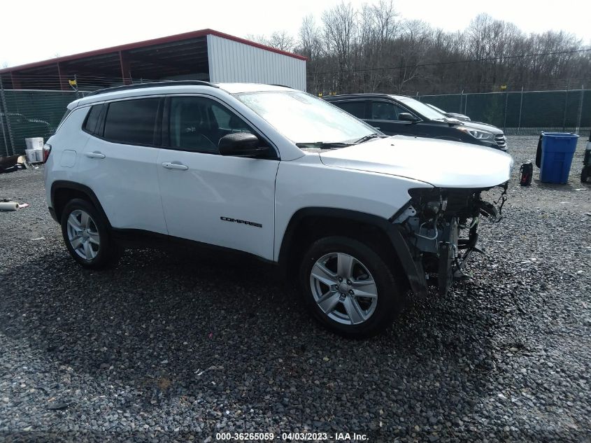 2022 JEEP COMPASS LATITUDE - 3C4NJDBB6NT122932