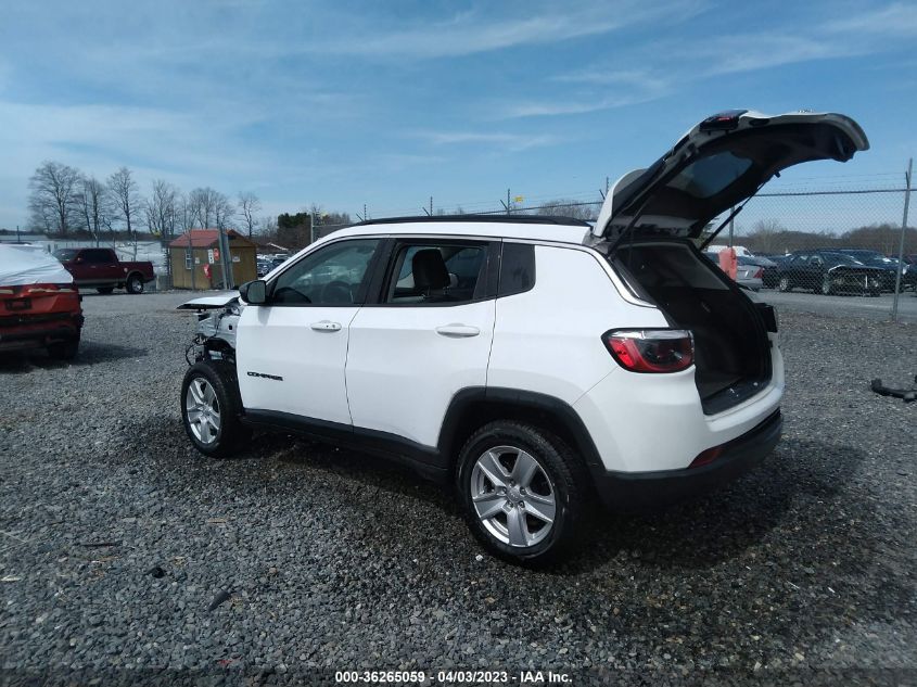 2022 JEEP COMPASS LATITUDE - 3C4NJDBB6NT122932