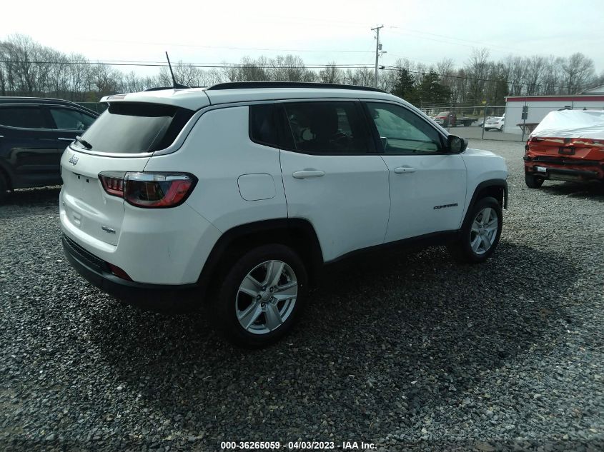 2022 JEEP COMPASS LATITUDE - 3C4NJDBB6NT122932