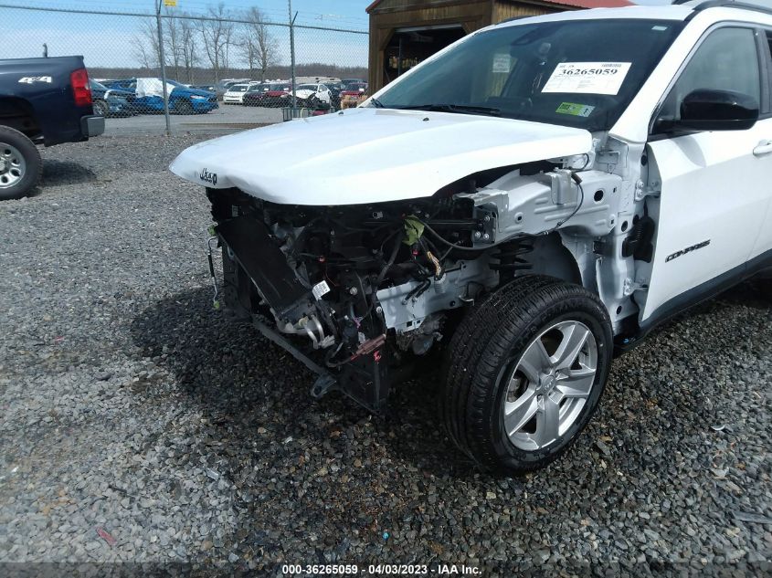 2022 JEEP COMPASS LATITUDE - 3C4NJDBB6NT122932