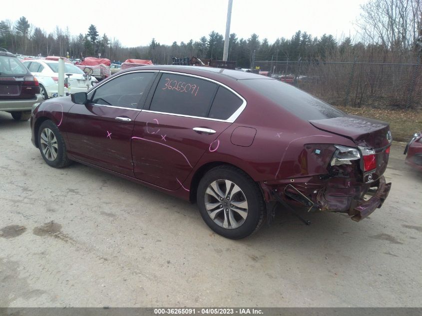 2014 HONDA ACCORD SEDAN LX - 1HGCR2F3XEA193292
