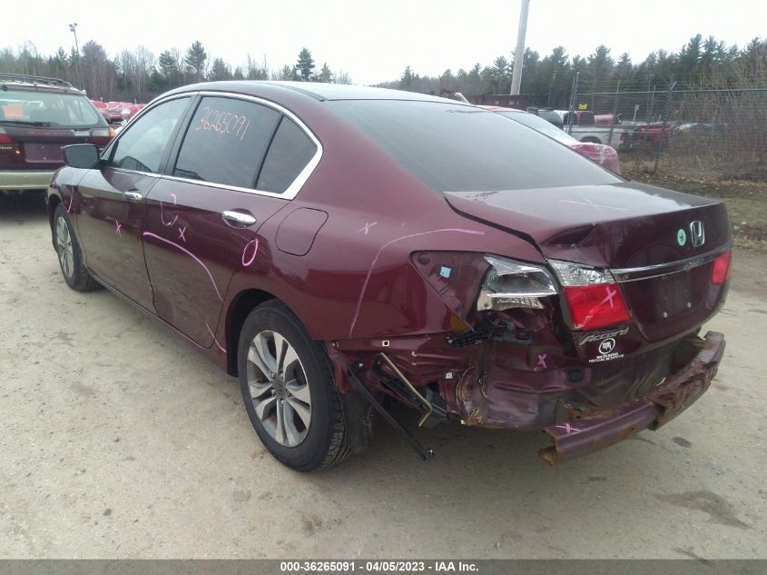 2014 HONDA ACCORD SEDAN LX - 1HGCR2F3XEA193292