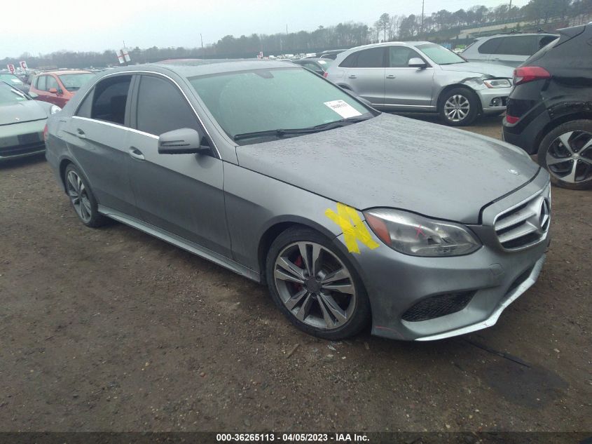 2014 MERCEDES-BENZ E 350 4MATIC - WDDHF8JB4EA93366
