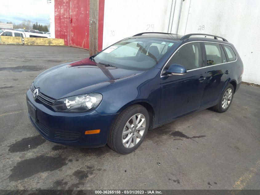 2013 VOLKSWAGEN JETTA SPORTWAGEN SE - 3VWPP7AJ6DM669707