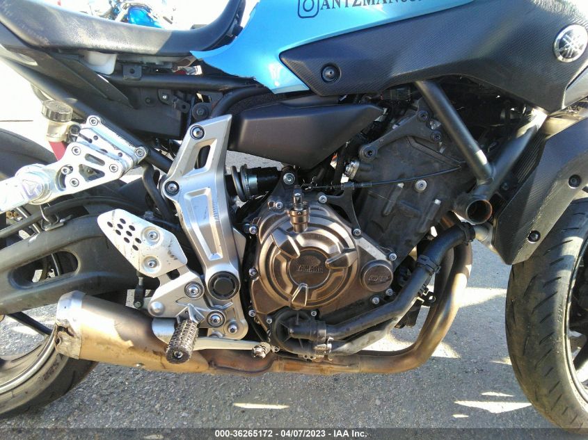 2017 YAMAHA FZ07 C JYARM06Y0HA003930