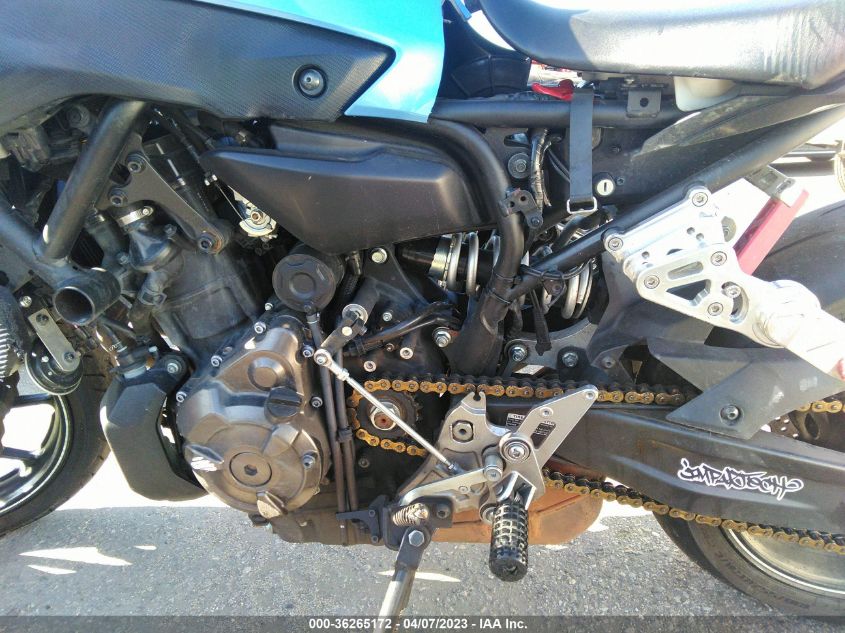 2017 YAMAHA FZ07 C JYARM06Y0HA003930