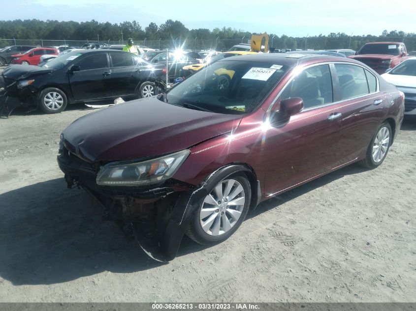 2013 HONDA ACCORD SDN EX-L - 1HGCR2F80DA261285