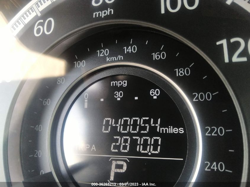 2013 HONDA ACCORD SDN EX-L - 1HGCR2F80DA261285