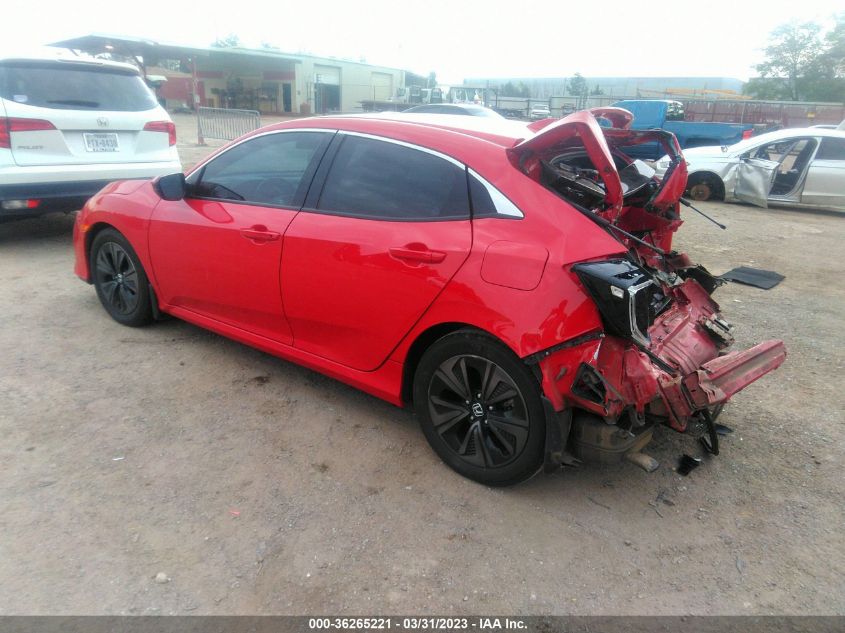 2018 HONDA CIVIC HATCHBACK EX - SHHFK7H52JU203650