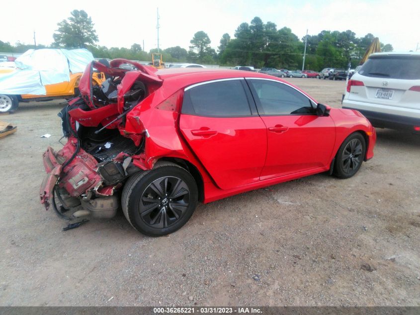 2018 HONDA CIVIC HATCHBACK EX - SHHFK7H52JU203650