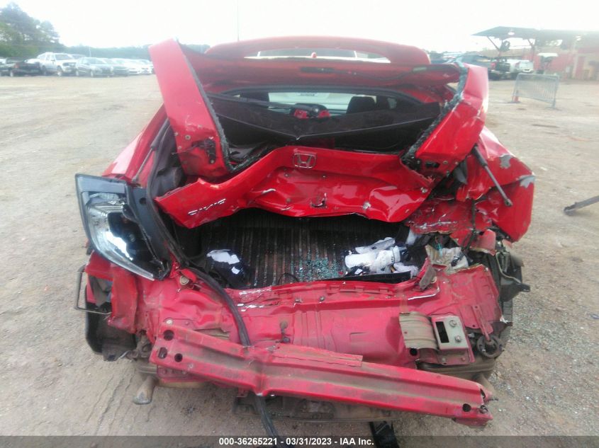 2018 HONDA CIVIC HATCHBACK EX - SHHFK7H52JU203650