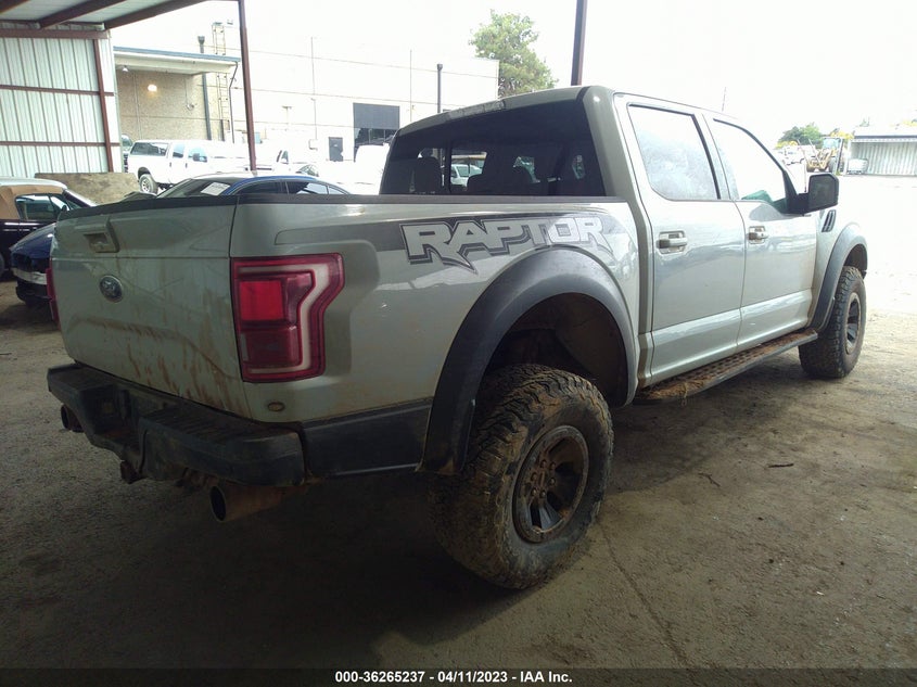 VIN 1FTFW1RG6HFC90672 2017 FORD F-150 RAPTOR