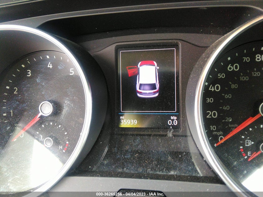 VIN 3VV1B7AX0KM191021 2019 VOLKSWAGEN TIGUAN S