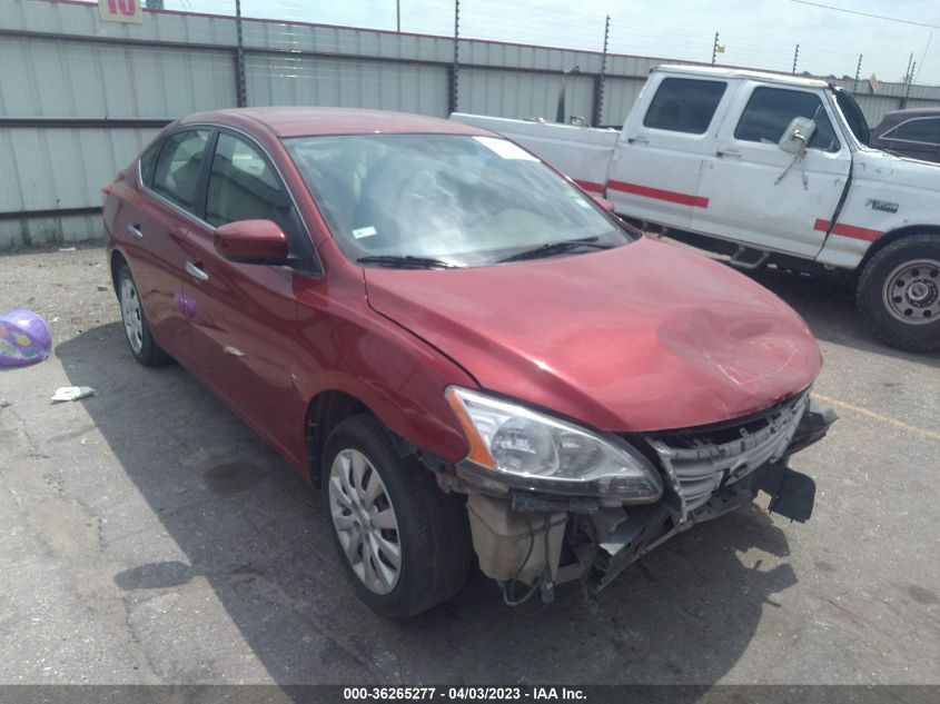 2014 NISSAN SENTRA S - 3N1AB7AP2EL686039