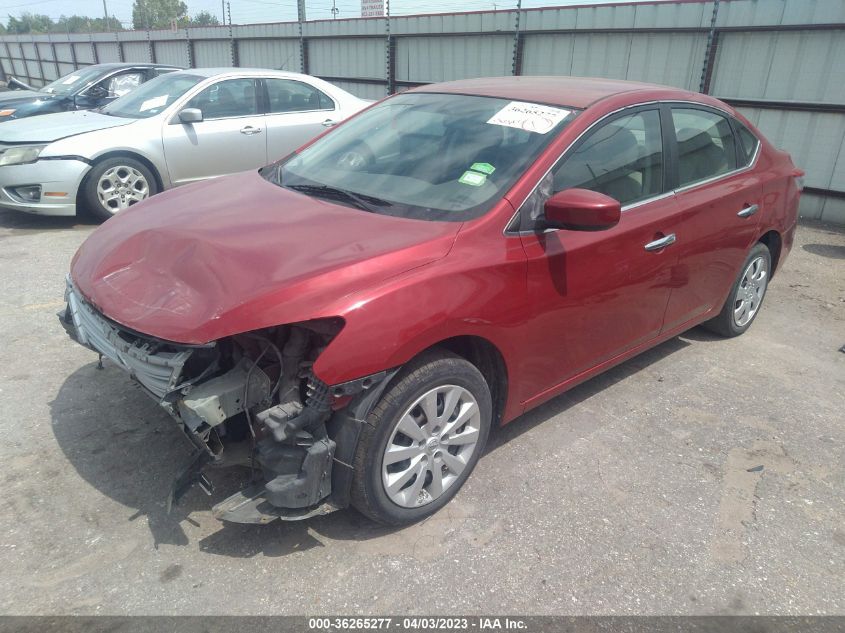 2014 NISSAN SENTRA S - 3N1AB7AP2EL686039