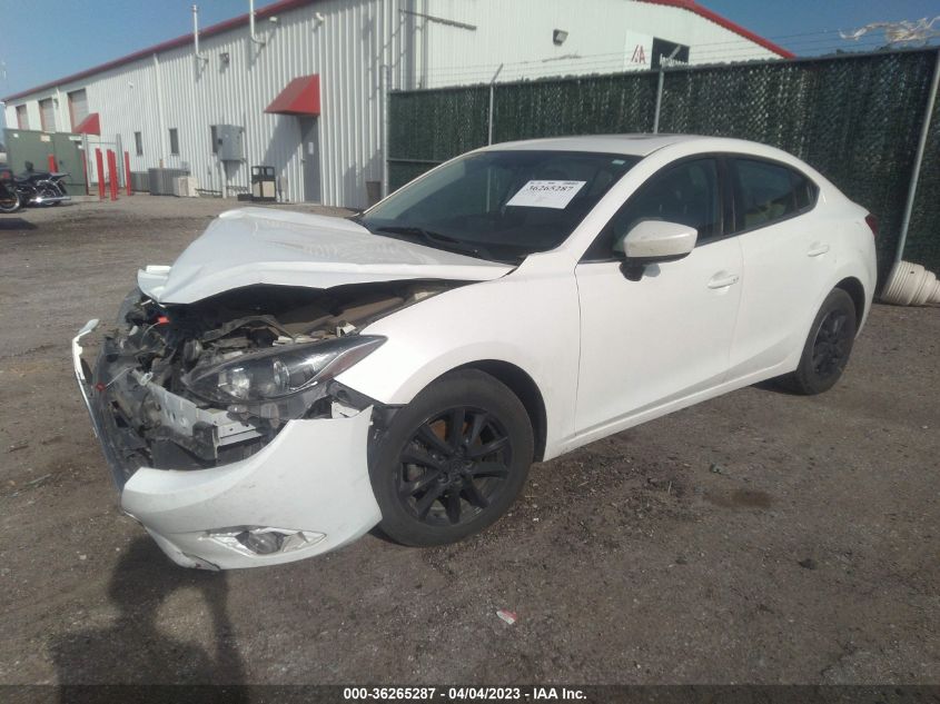 2016 MAZDA MAZDA3 I TOURING - 3MZBM1V71GM250506
