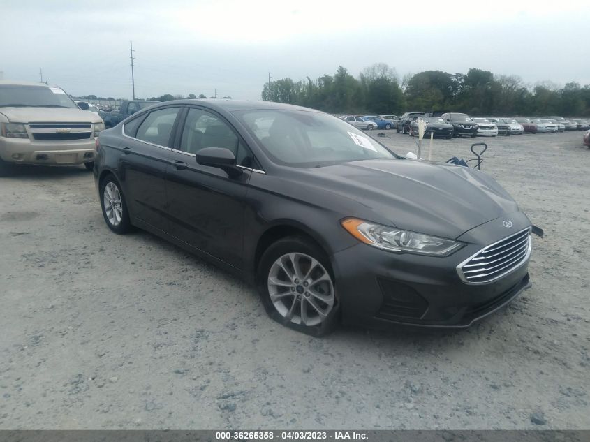 2020 FORD FUSION SE - 3FA6P0HD5LR143324